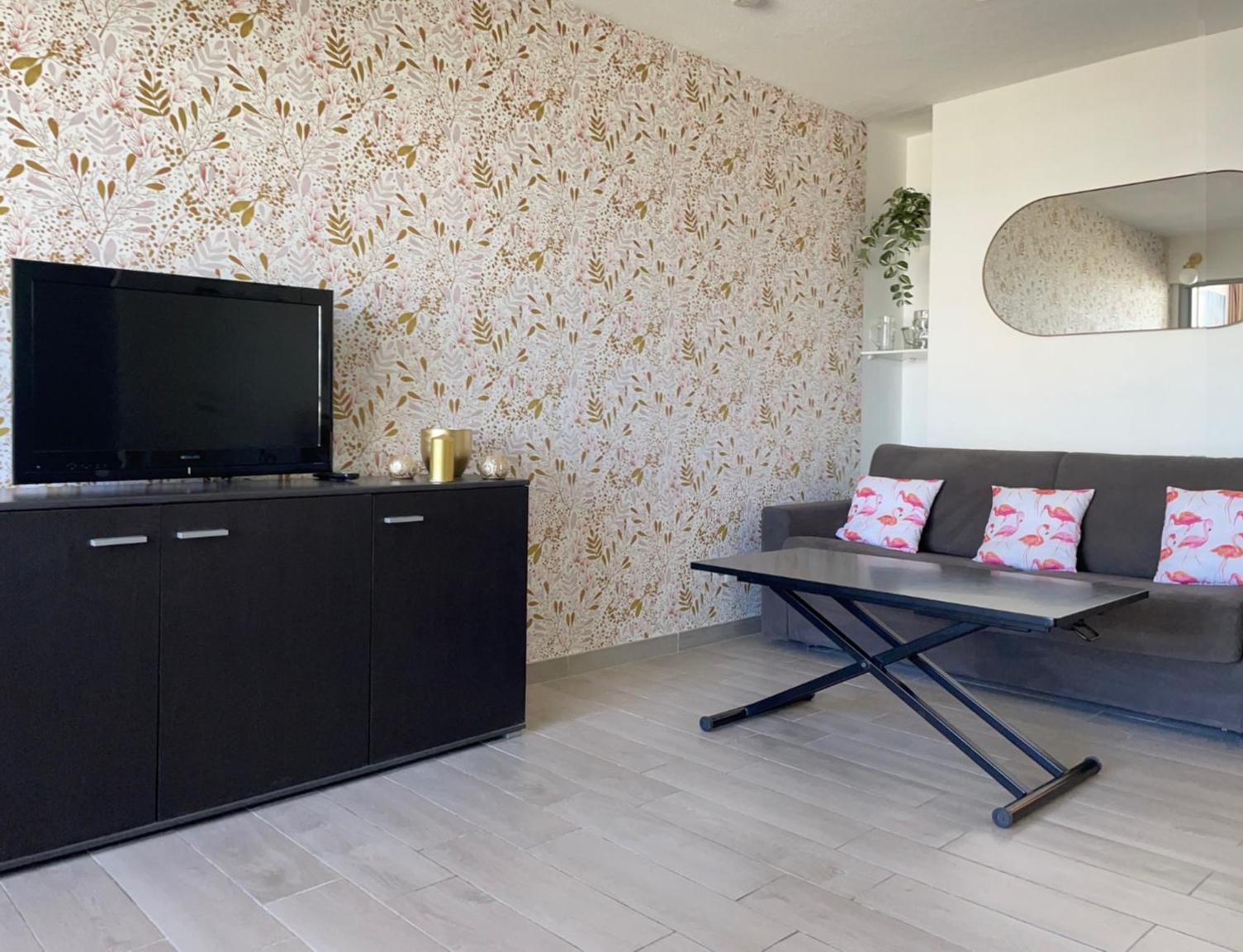 Studio 2-3 Pers Parking Clim Vue Port Et Mer La Grande Motte Bagian luar foto